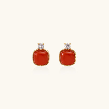 Heritage Agate Studs
