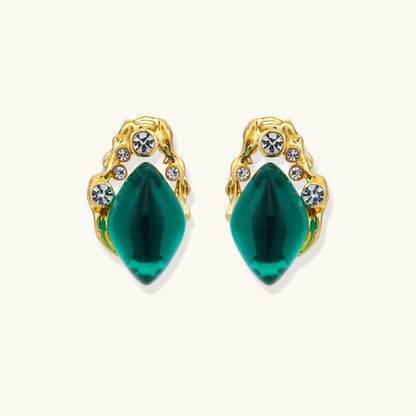 Emerald Mystique Studs
